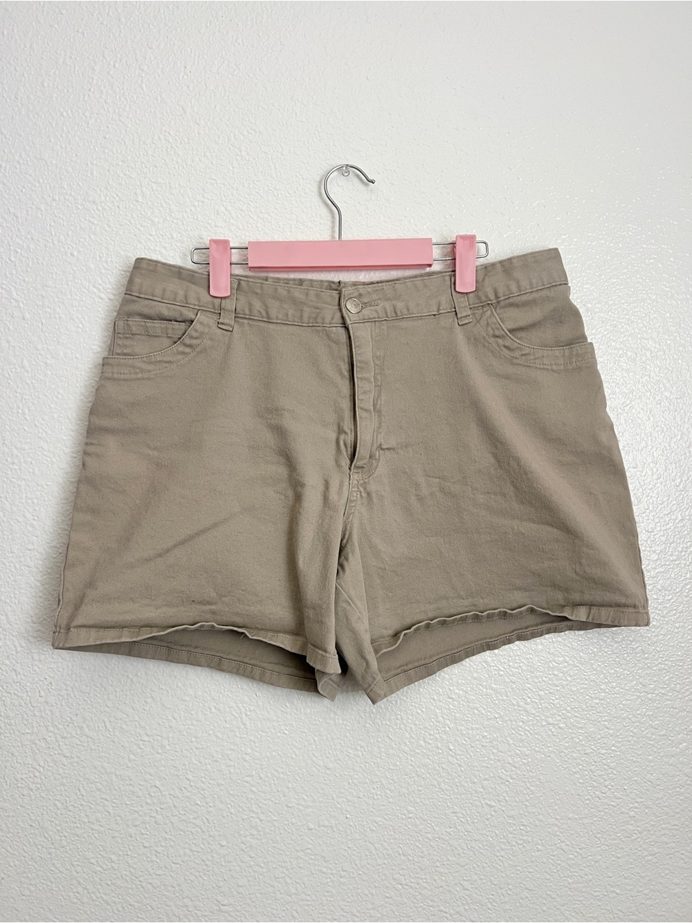 Cherokee Women's Neutral Taupe Jean Shorts